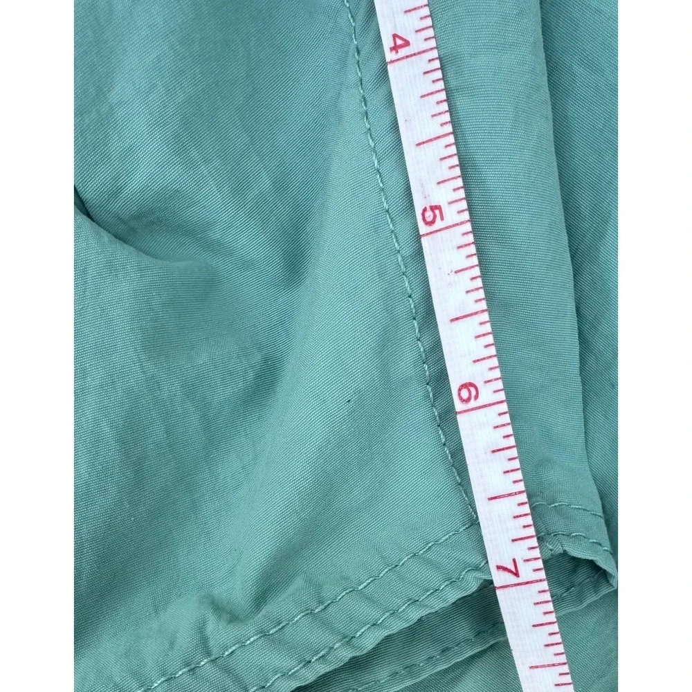 AFTCO Fishing Shorts Teal Blue Quick Dry Elastic Waist Mens Size XL